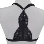 Victoria's Secret  Black Lace Bralette Racerback Whimsigoth Festival Fairy Size S Photo 1