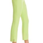 Cult Gaia Marie neon green high rise cropped dress pants trousers size 4 S Photo 17