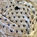 Skull Cashmere 🛑SOLD🛑 NWT  100% Cotton Long-sleeve T shirt S Photo 7