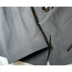 Kasper Blazer Womens 12 Black Suit Jacket 1 Button Work Formal Office Career Photo 9
