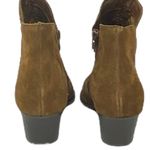 NWOT ~ CARLOS SANTANA Embroidered Suede LEATHER Cowboy Boots Booties ~ Women's 8 Brown Photo 10