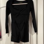 l*space  Black‎ Long Sleeve Romper medium Photo 1