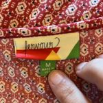 Modcloth  fervour print faux wrap dress M Photo 5