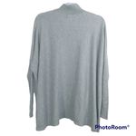 Romeo + Juliet Couture  Grey Mock Neck Knit Ribbed Sweater Size Small Photo 2