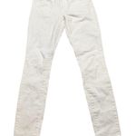 Koral  Jeans Womens 26 White Skinny Denim Jeans Photo 0