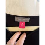 Vince Camuto NWT Black Faux Fur Cuff Long Sleeve Top Size 1X Mob Wife Goth Photo 5