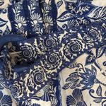 Farm Rio NWT  Off-White Shell Garden Organic Cotton Romper Photo 5