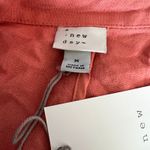 A New Day Women's Orange Linen Long Sleeve Blazer - Size Medium - NWT Photo 1