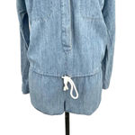 Haute Hippie Denim Chambray Long Sleeve Romper Size XS Photo 3