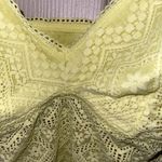 Auden Yellow Lace Camisole NWOT Size L Photo 3