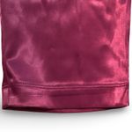 Unique Vintage Burgundy Satin Halter Jumpsuit Evening Glam Party 6 8 Open Back Photo 8