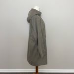 Eddie Bauer Jacket Coat Trench Girl On The Go Insulated Convertible Rain Beige Photo 4