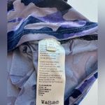 We The Free People Oversize Teddy Burnout Velvet Camo Tee Blue Size S Photo 13