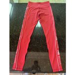Zyia  active Red Light N Tight Leggings Sz 6-8 Logo Leg Women's Hi Rise 27 In Gym Photo 4