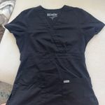 Grey's Anatomy Black Grey’s Anatomy Scrub Top Photo 0