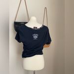 Harley Davidson Black Roswell, GA Short Sleeve Shirt, Size Large Photo 1