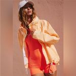Free People  FP Movement Rain And Shine Jacket in Morning Sun NWT XL Photo 1