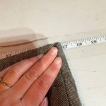 Ann Taylor Tweed A-line knee length conservative brown wool blend skirt size 8 Photo 4