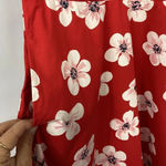 J.Crew  Button Down Shirt Dress Cherry Blossom Size 4 Photo 3