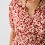 Faherty ππ Carmel Dress ~ Tandoori Spice Sunrise Floral Print XS NWT Photo 4