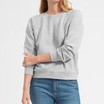 Everlane  Gray Slim Classic Crewneck Pullover Sweatshirt Unisex Size XXS EUC!! Photo 0