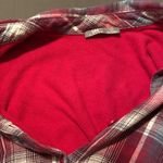 Riders By Lee  Pink Plaid Button Front Long Sleeve Shacket Photo 4