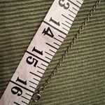 Vintage gold colored flower with white center necklace and matching earrings EVC Photo 7