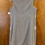 Maggy London  Womens Sleeveless Striped Sheath Dress With Embroidery NWT Size 10 Photo 11