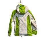 Spyder XT 5000 GREEN WHITE HOODED FULL ZIP SKI JACKET WOMENS LADIES SIZE 10 Photo 1