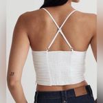 Madewell  White Crop Tank Photo 1