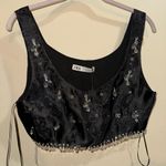 ZARA jeweled top Photo 4