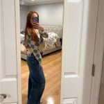 Forever 21 Blue and White Checkered Sweater Photo 1