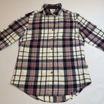 The North Face Berkeley Pink Plaid Girlfriend Button-Up Shirt Long Sleeve Size S Photo 3