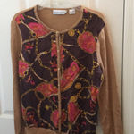 Dana Buchman FINAL Markdown Ladies  silk sweater medium Photo 0