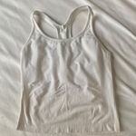 cream white and burgundy red ribbed Amazon workout tank top bundle Size L Photo 9