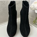 Kelsi Dagger Women’s Black Suede Wedge Booties Size 7.5 Photo 5