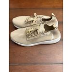 Nautica Shoes Womens 8.5 Knitted Low Top Sneakers Beige Lace Up Casual Comfort Photo 1