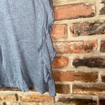 Hinge  Short Sleeve Gray Ruffle Side Top Women's Size Medium Photo 1