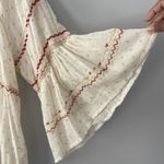 Free People Boho Talia Festival Flare Sleeves Boho Size Small Color… Photo 10