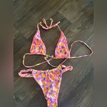 Kulani Kinis  Floral Neon Bikini Photo 2
