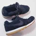 Nike Black Suede Lace Up Sneakers Photo 0