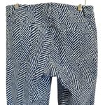 J. McLaughlin  Women’s Geometric Print Skinny Jeans Blue Size 6 Photo 3