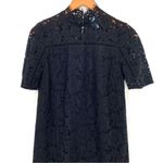 CeCe by Cynthia Steffe Women's Ingrid Black Cutaway Lace Shift Dress Photo 1