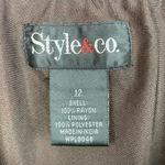 Style & Co Vintage 90s Y2K  Ruffle Midi Maxi Slip Skirt Size 12 Fairycore Pink Photo 4