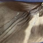 Purple Ostrich Texture Shoulder Bag adjustable‎ strap gold tone hardware Photo 10