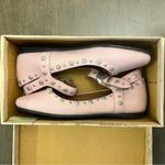 Free People NEW  Mystic Mary Jane Flat Size‎ 8.5 Pink Lemonade Studded Ballet Photo 12