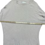 Aerie Small Light Pink Long Sleeve Oversized Ribbed Fuzzy Soft Womens Sweater Photo 3