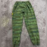Aviator Nation  Camo Sweatpants with Yellow Bolt Size Medium Photo 4