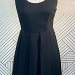 BB Dakota  Black‎ Sleeveless Box Pleat Dress LBD Photo 0