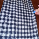 Lands' End  Cotton Blue White‎ Gingham Lounge Pants XS Photo 3